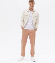 New Look Light Brown Tapered Fit Chinos